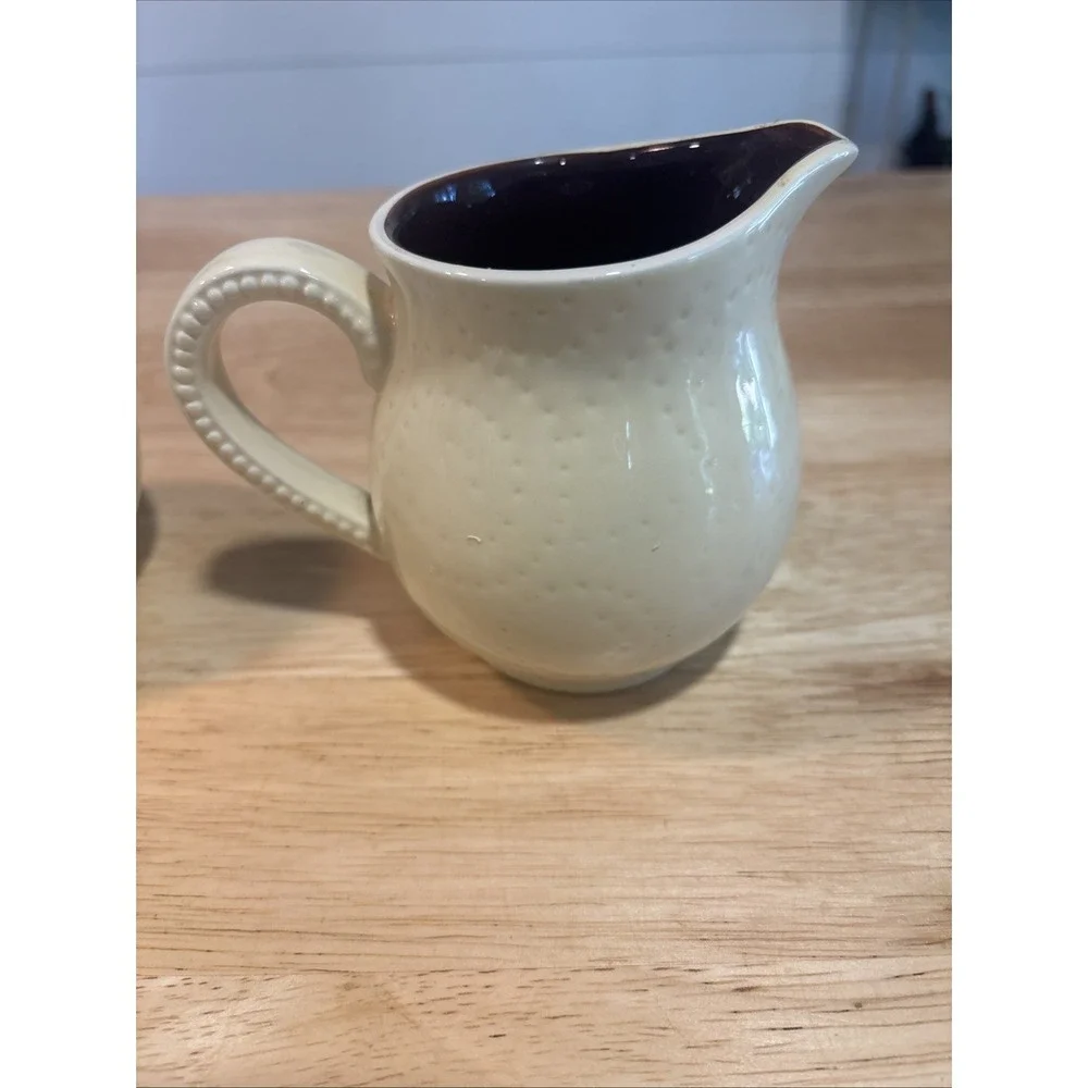 Vintage Sugar & Creamer Ceramic Set, 2008 Pavilion Gift Co., Shared Blessings